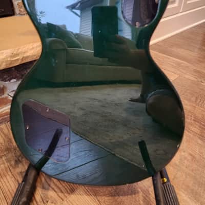 1999 Heritage H150 CM **RARE** One-Piece Maple Top Emerald Green image 7
