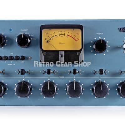 McCurdy PE 1000A 6 Channel Remote Tube Mixer Console PSU Vintage Rare as-is image 2