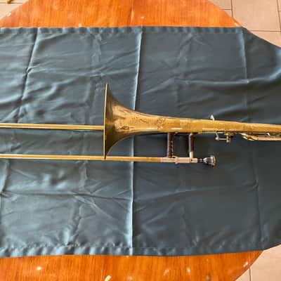 Bach Stradivarius Model 36 F-Attachment Trigger Trombone w/ Case – Smooth Slides – Elkhart US - Mid 1960s image 3