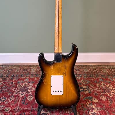ORIGINAL 1957 Fender Stratocaster - Sunburst w/ OHSC Vintage - SEE VIDEO image 11