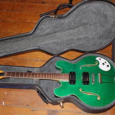 Mosrite Celebrity III Rare Translucent Green late 1960s image 1