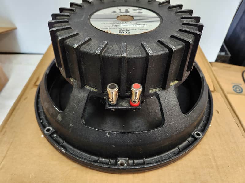 ATC Vintage 12’’ model 75-314-BLCR , 4 Ohms (Made in England) image 1