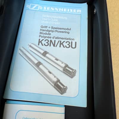 Sennheiser K3 K 3 vintage microphone with box and manual image 2