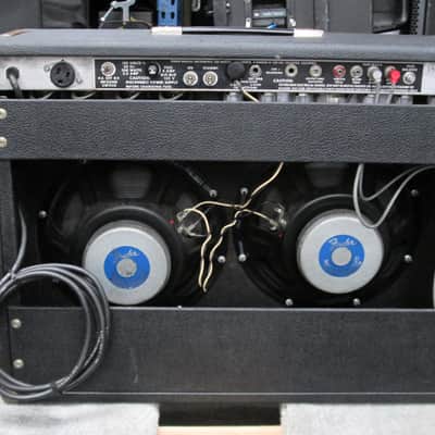 1974 Fender Twin Reverb Silverface Guitar Amp 2x12 Speaker Combo w/ Footswitch image 4
