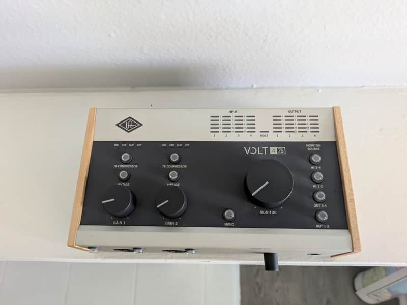 Universal Audio Volt 476 USB-C Audio Interface 2021 - Present - Tan / Gray image 1