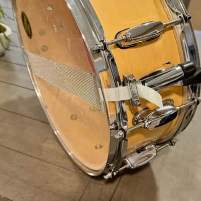 Tama Artwood Maple snare 5.5x14 - Natural image 5
