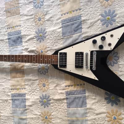 ESP Flying V 1979 - Black - RARE!! image 10