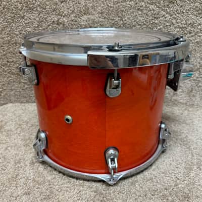 Basix Tom w/ Suspension Mount 12x10 Orange Stain image 5