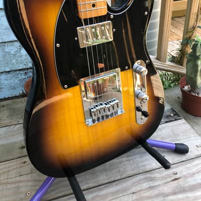 Fender Classic 50's Telecaster (modified) - 2000s - 3-Tone Sunburst - Used / good image 3