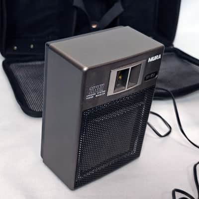 Mura SP-100 Sound-Stepper 2-Way Speaker System w/ 3/8" Input - Gray image 9