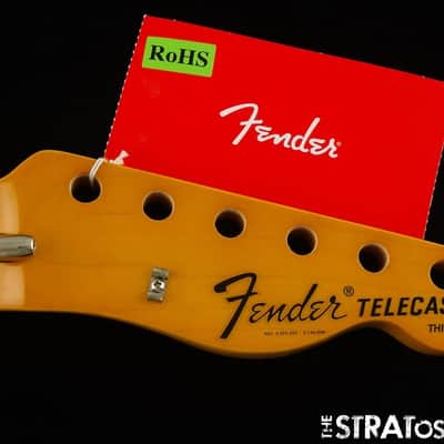 Fender AV II American Vintage 1972 Tele 72 Thinline NECK, Telecaster MN Maple image 1
