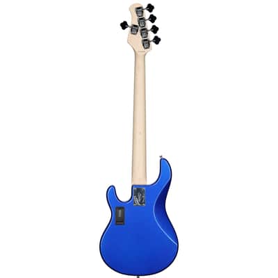Sterling by Music Man Ray5HH Electric Bass, 5-String, Cobra Blue image 3