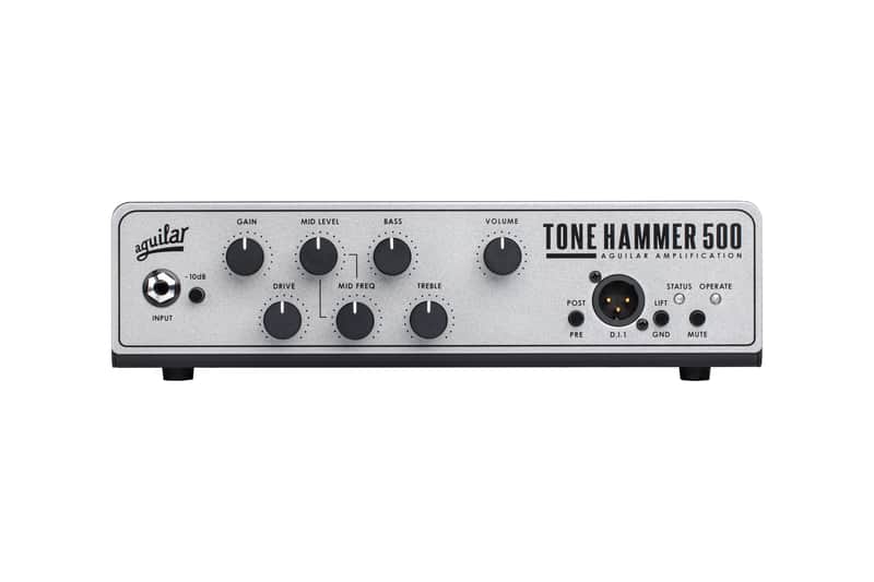 Aguilar Tone Hammer 500 V2 500-Watt Bass Amp Head 2024 - Present - Silver image 1