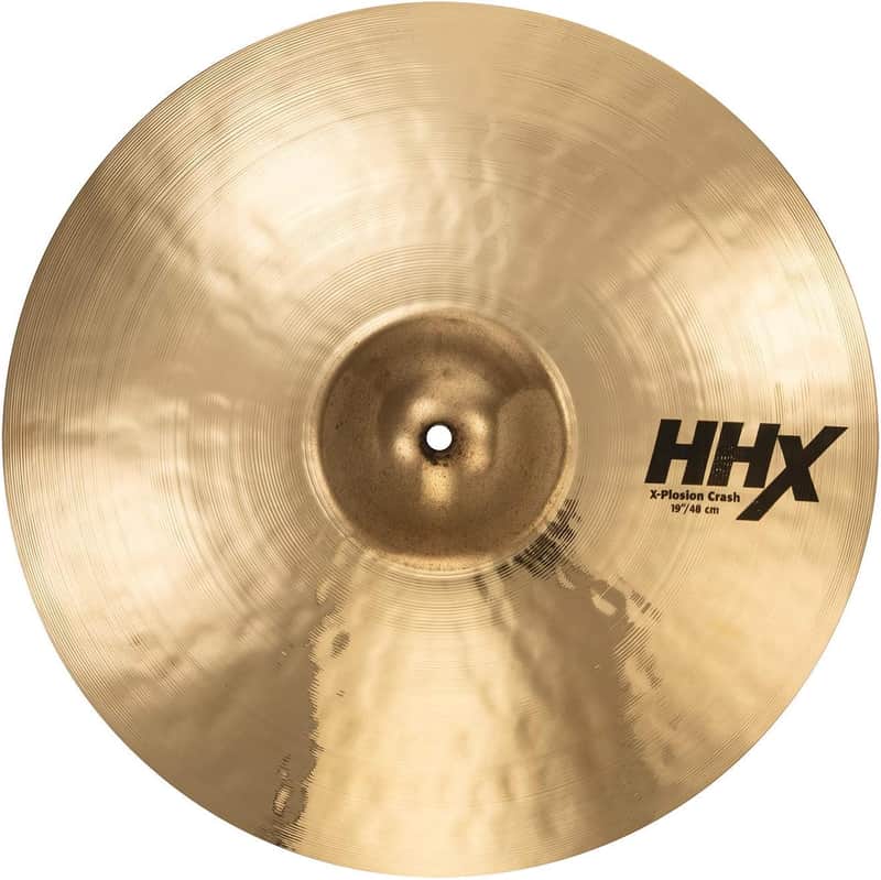 Sabian HHX 19 Inch X-Plosion Crash Cymbal l Brilliant Finish l B20 Bronze Alloy l 80% Copper - 20% Tin l Made in Canada l Model 11987XB image 1