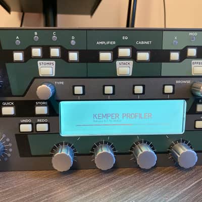 Kemper Amps Profiler Rack Modeling Guitar Amp with Remote Controller Pedal 2013 - Present - Black image 8