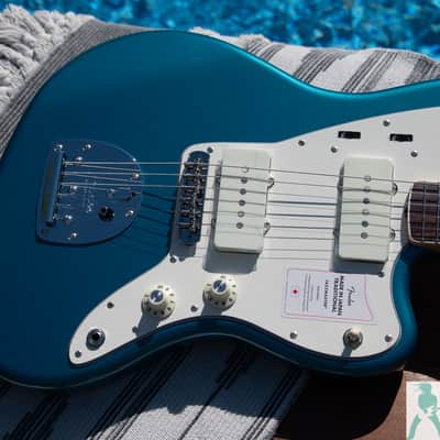Fender FSR MIJ Traditional II Late '60s Jazzmaster - Limited Edition Ocean Turquoise Metallic - BETTER THAN NEW! image 16