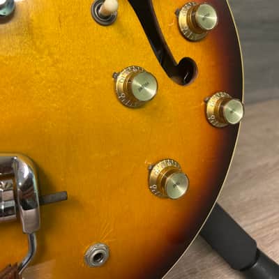 1967 Epiphone Casino E230TD Hollowbody Electric Guitar w/ Tremotone Vibrola And Case #2842 image 6