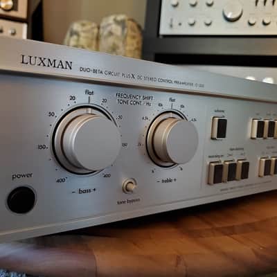 Luxman C-300 Vintage Deluxe Preamp Fully Recapped and Serviced image 3