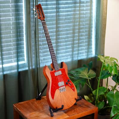 Moar Dolly 2025 Handmade Danish Boutique Guitar | Roasted Mahogany | Hand-Wound P90 & Mini Humbucker | Rare image 2
