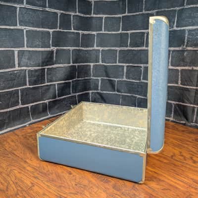 Rogers Vintage Blue Snare Drum Case + Rogers 4843 Mallets w/ Cover 1956–1965 image 11