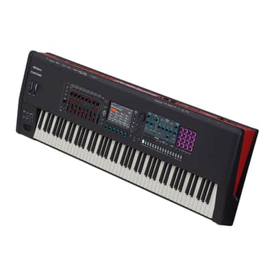 Roland FANTOM-08 Music Workstation 88-Key Semi-Weighted Synthesizer Keyboard Bundle with Keyboard Stand, Bench, and MIDI Cables (5 Items) image 9