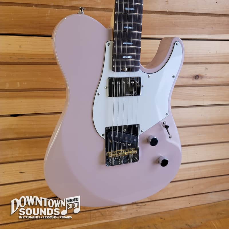 Yamaha Pacifica PACS+11S SC Standard Plus Electric Guitar with Heavy Duty Yamaha Gig Bag - Ash Pink image 1