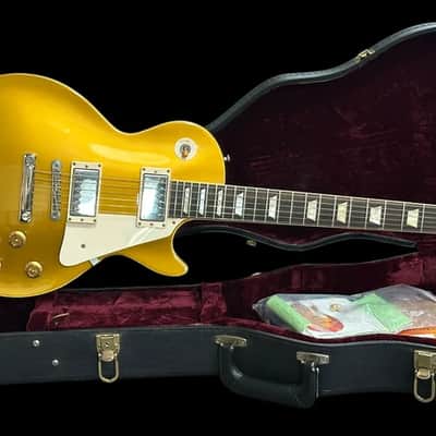 Gibson Custom Shop Les Paul R7 2004 - Gold Top Dark Back image 9