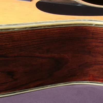 1974 Yairi YW-600 Dreadnought Guitar New Jacaranda Natural+vintage Hard Case image 17