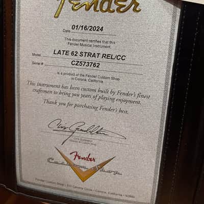 Fender Custom Shop Late '62 Stratocaster Relic/CC - Super Faded Aged Shell Pink image 12