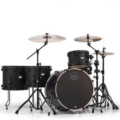 Mapex MA528SF Mars Birch Crossover Drum Shell Kit, 5-Piece, Nightwood image 1