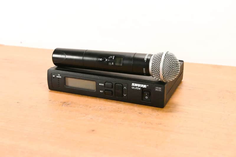 Shure ULXS24/58 Handheld Wireless System - 470-506 MHz (NO POWER SUPPLY) CG01Y6U image 1