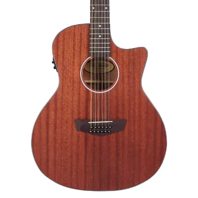 D'Angelico DAPLSG212MAHCP PREMIER FULTON LS Grand Auditorium Single Cutaway 12-String Acoustic-Electric Guitar image 3