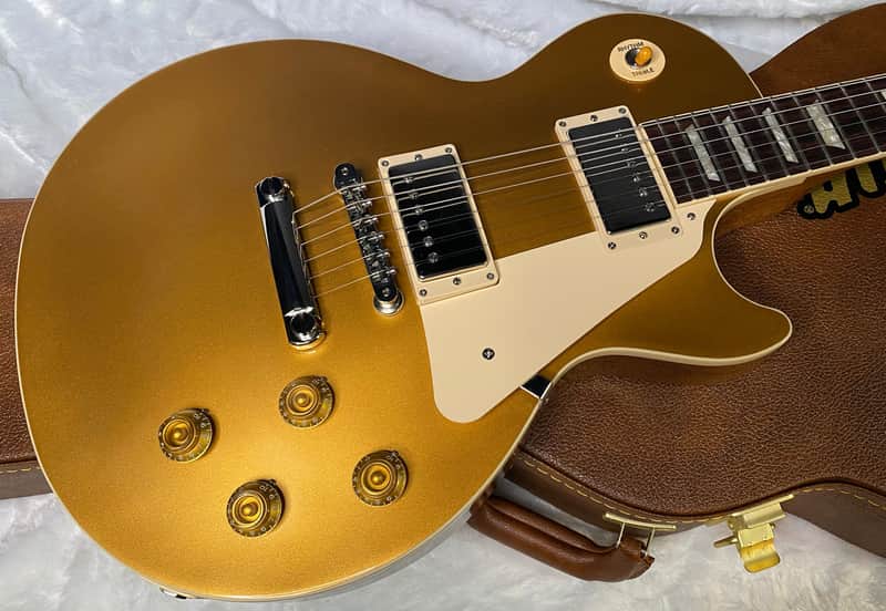 NEW ! Gibson Les Paul 50's Standard Gold Top - Authorized Dealer - 9.7 lbs - G07010 image 1