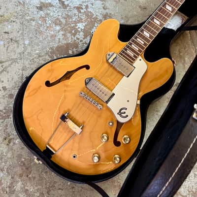 MIK Epiphone  Casino  2004 - Natural peerless Korea original OX image 4