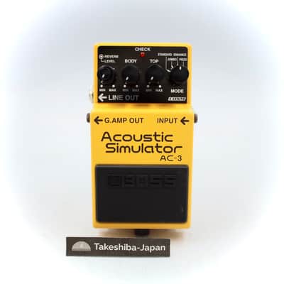 Boss AC-3 Acoustic Simulator Guitar Effect Pedal image 1