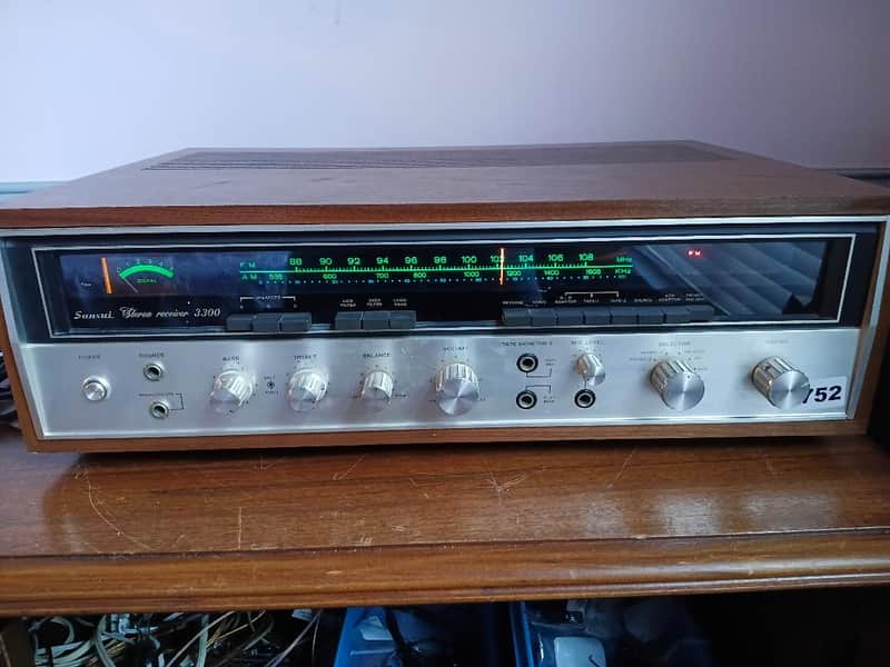 Sansui 3300 stereo receiver in excellent condition serviced - 1970's image 1