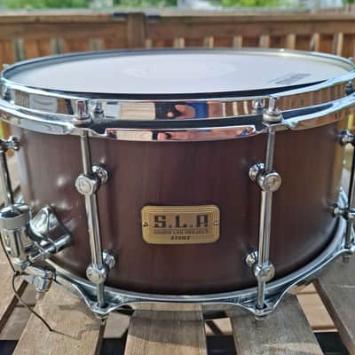 Tama LGW1465 6.5" X 14" SLP Series G-Walnut Snare Drum - Walnut image 3