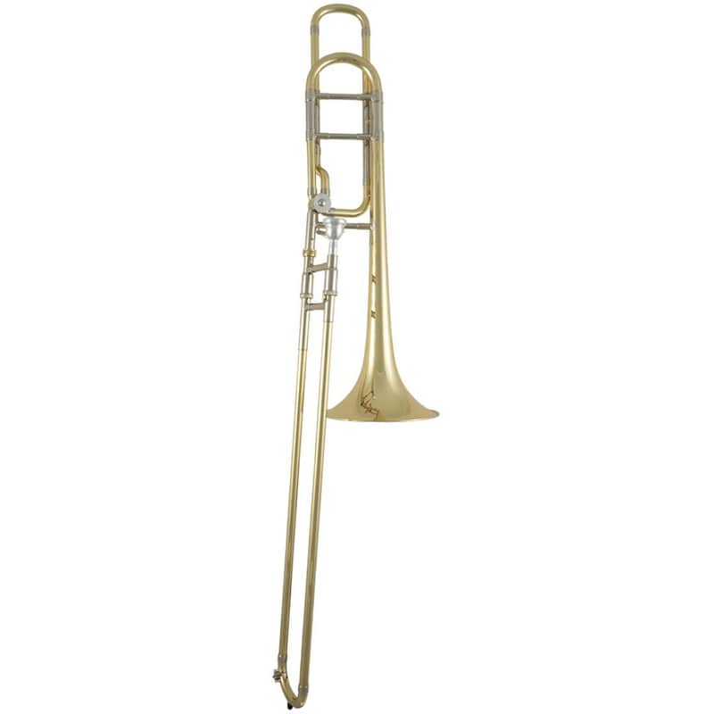 Used Bach 42BO Stradivarius F-Attachment Trombone - Yellow Brass Bell image 1