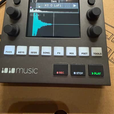 1010 Music Blackbox Desktop Compact Sampling Studio 2016 - Present - Black image 6
