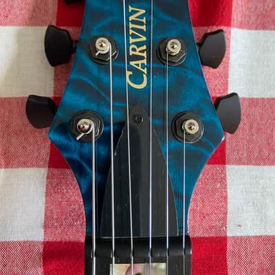 Carvin CT-6 2004 - Quilted Deep Blue image 10