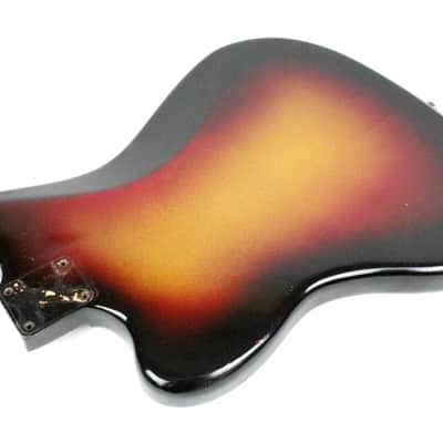 1959 Vintage Fender Jazzmaster BODY ~Lightweight 3.9lbs~ Pre-CBS Sunburst Refin 1950s USA image 12