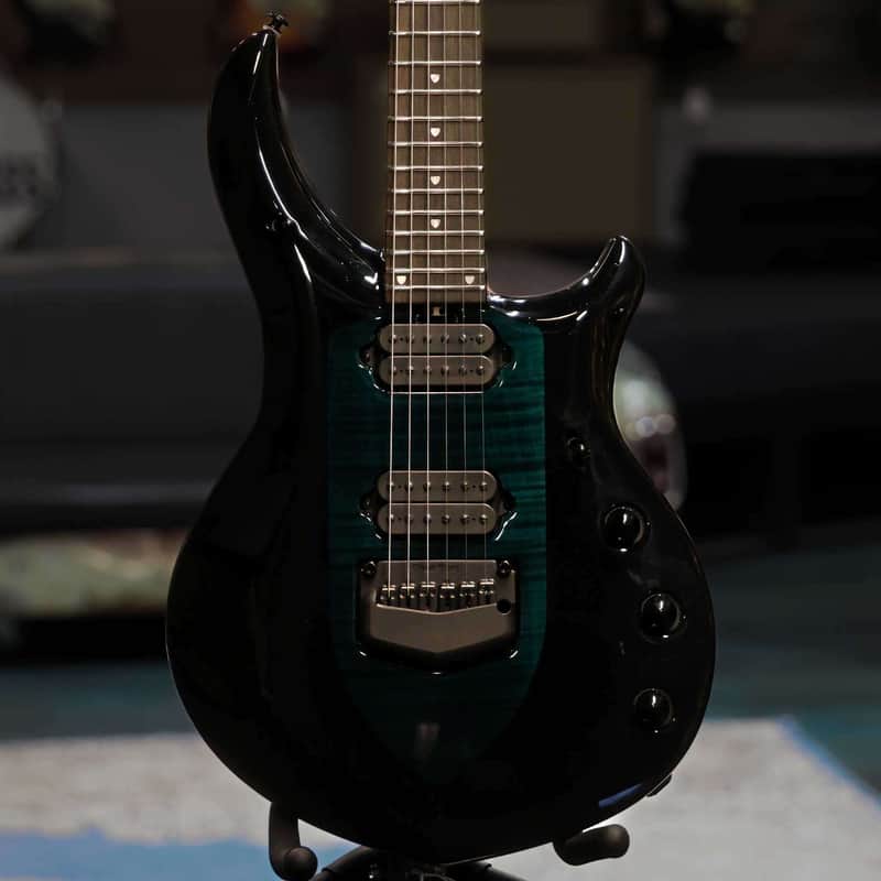 Ernie Ball Music Man Majesty 6 Emerald Sky MO17049 image 1