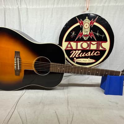 Epiphone J-45 j45 Acoustic Guitar with Road Runner Case 2021 image 2