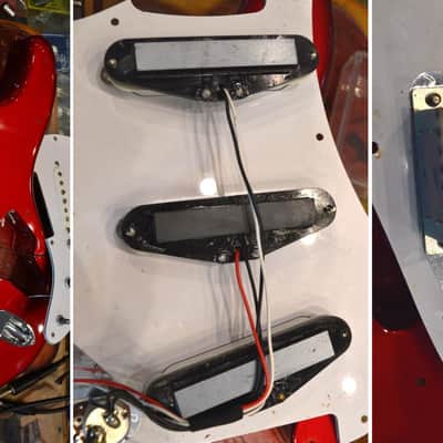 FENDER Stratocaster Standard ST-STD 2008 - CAR Candy Apple Red - Japan Import image 10