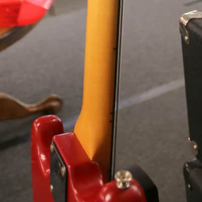 Vintage USA Fender Musicmaster Bass 1973 Dakota Red image 15
