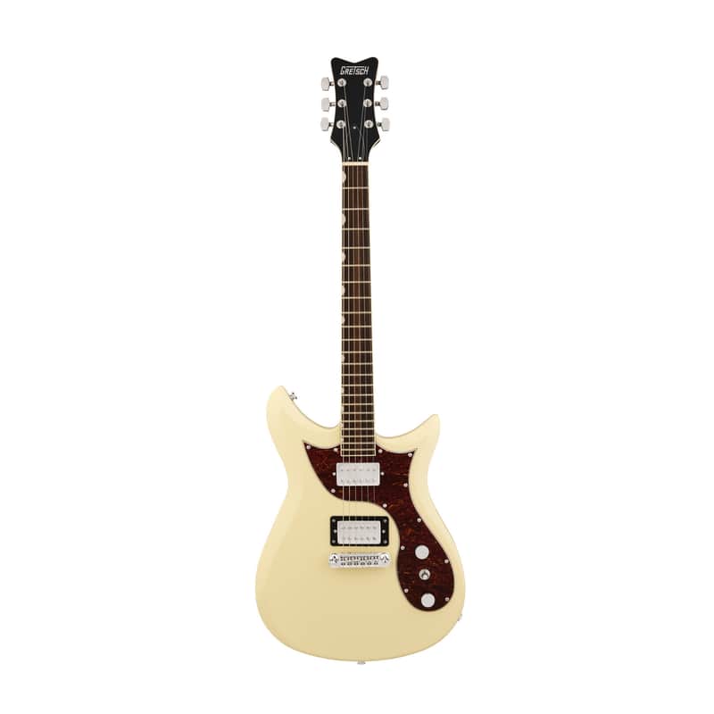 Gretsch Electromatic CVT Double-Cut with Wraparound, Laurel Fingerboard and Mahogany Body (Vintage White) image 1