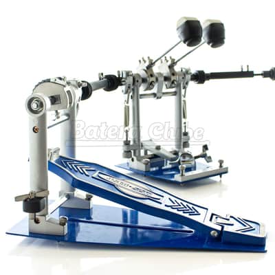 OffSet Double Bass Drum Pedal Blue (Rare Previous Generation) image 6