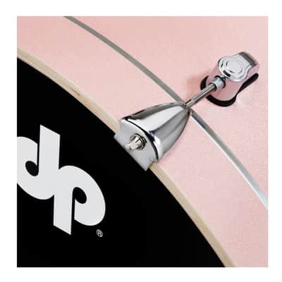 PDP Mainstage 5-Piece Complete Drum Kit with Hardware and Paiste 101 Cymbals (Pale Rose) image 4