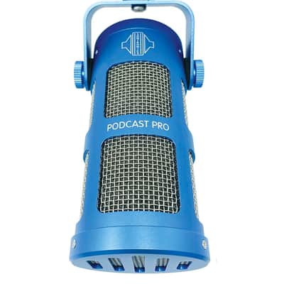 Sontronics Podcast Professional Dynamic Mic for Podcast, Broadcast, Streaming, Gaming & VC - XLR Connection, No Phantom Power Required - Lifetime Microphone Warranty - Designed & Built in UK (Blue) image 3