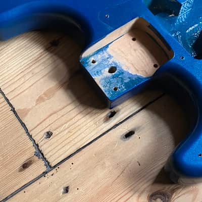 AXL Player Deluxe Electric Guitar Body Solid Wood LEFT HANDED image 2